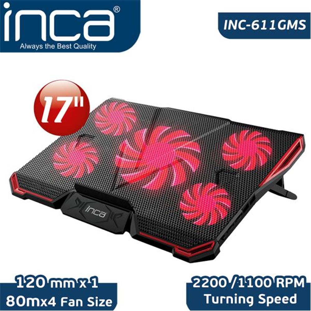 Inca Inc-611GMS Arrax Gamıng Soğutucu 5XFan 6 Kademeli