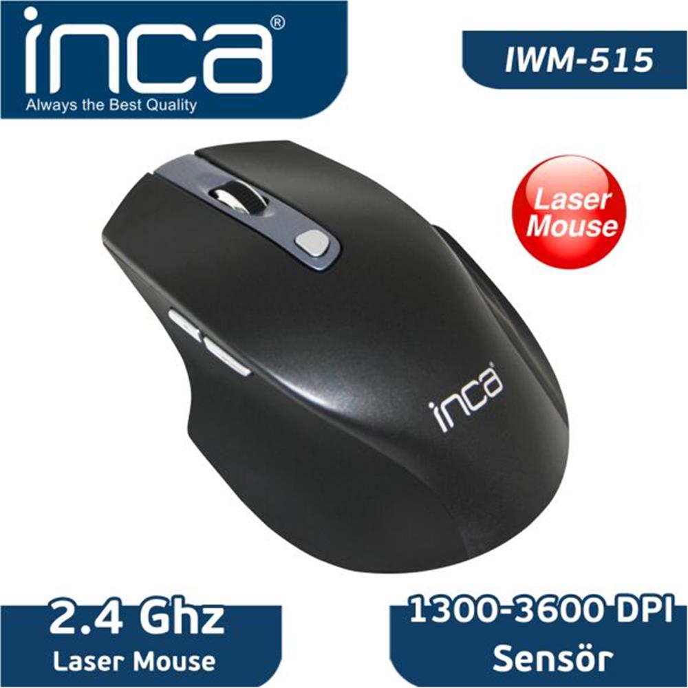 Inca IVM-515 Low Power Laser Wireless Mouse