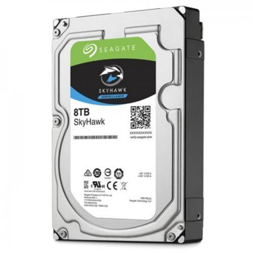 Seagate 8TB 3.5" Skyhawk ST8000VX004 SATA 3.0 7200RPM HardDisk 7-24 Güvenlik Hdd (İthalat Hikvision)