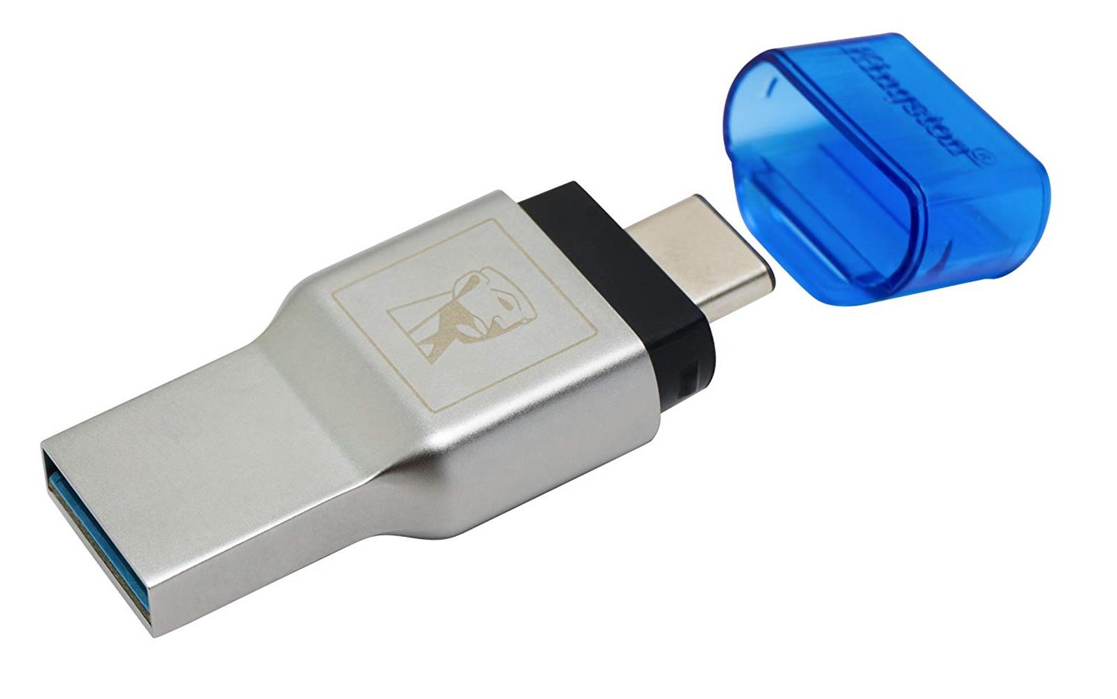 Kingston FCR-ML3C MobileLite DUO 3C USB-A+USB-C microSDHC-SDXC Kart Okuyucu