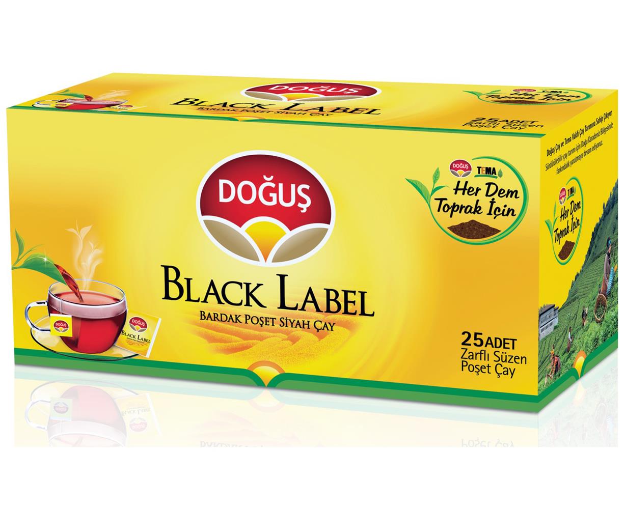 Doğuş Black Label Süzen Poşet Çay 25x2 gr