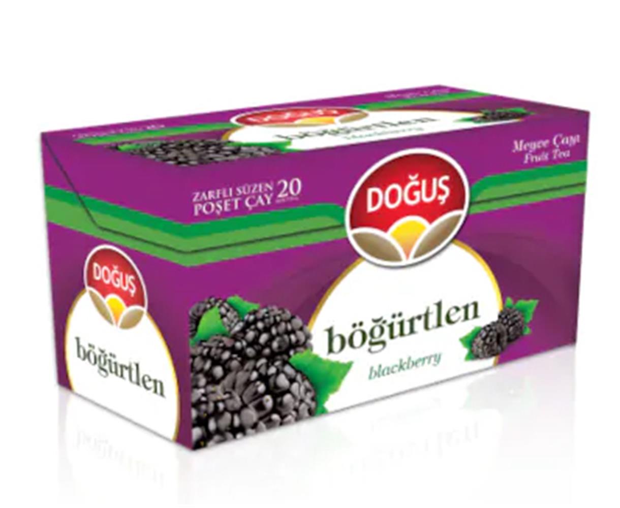 Doğuş Böğürtlen Meyve Çayı Süzen Poşet 20x2 gr