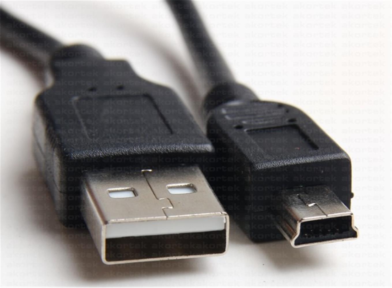 Dark DK-CB-USB2MINIL300 Mini USB 2.0 3mt Şarj ve Data Kablosu 