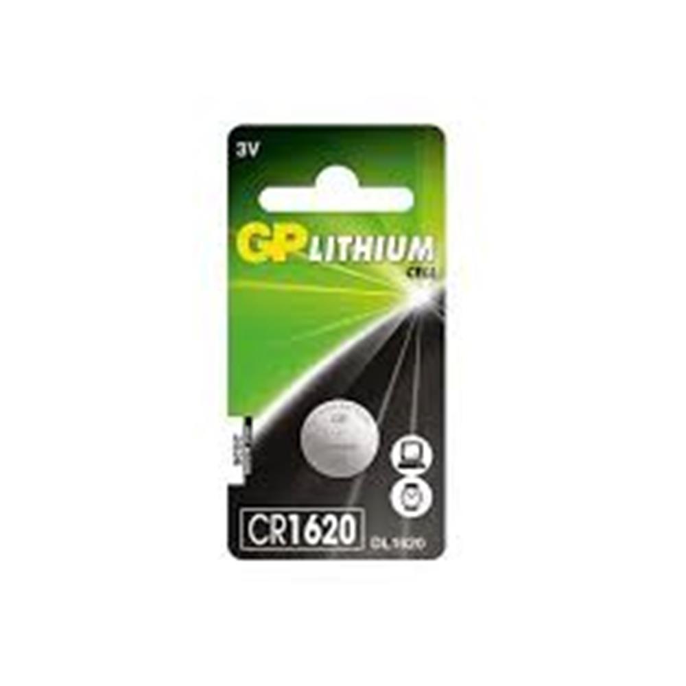 Gp CR1620-U1 3V Lityum Düğme Pil Tekli Paket