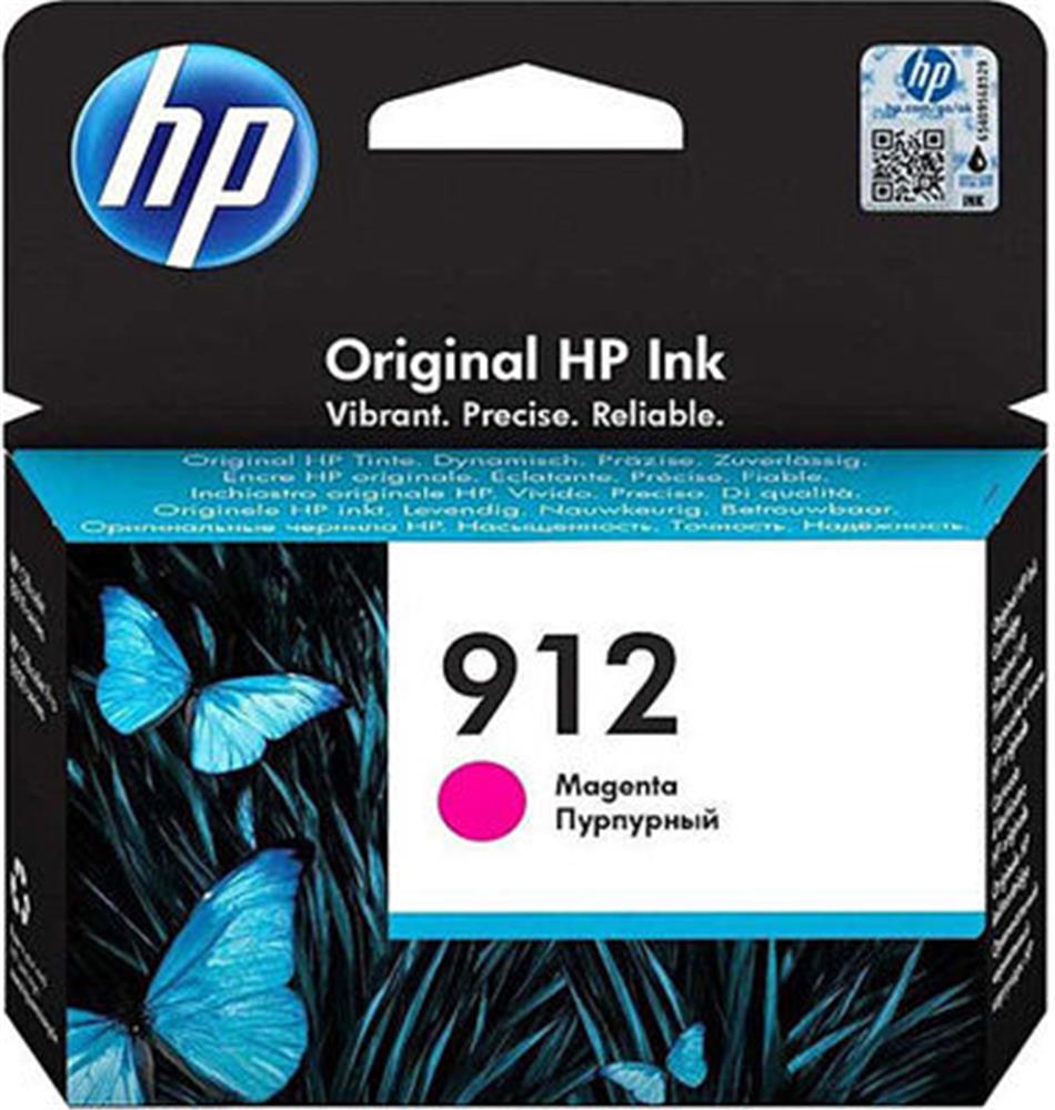 HP 912 Magenta Kırmızı Kartuş 3YL78A 