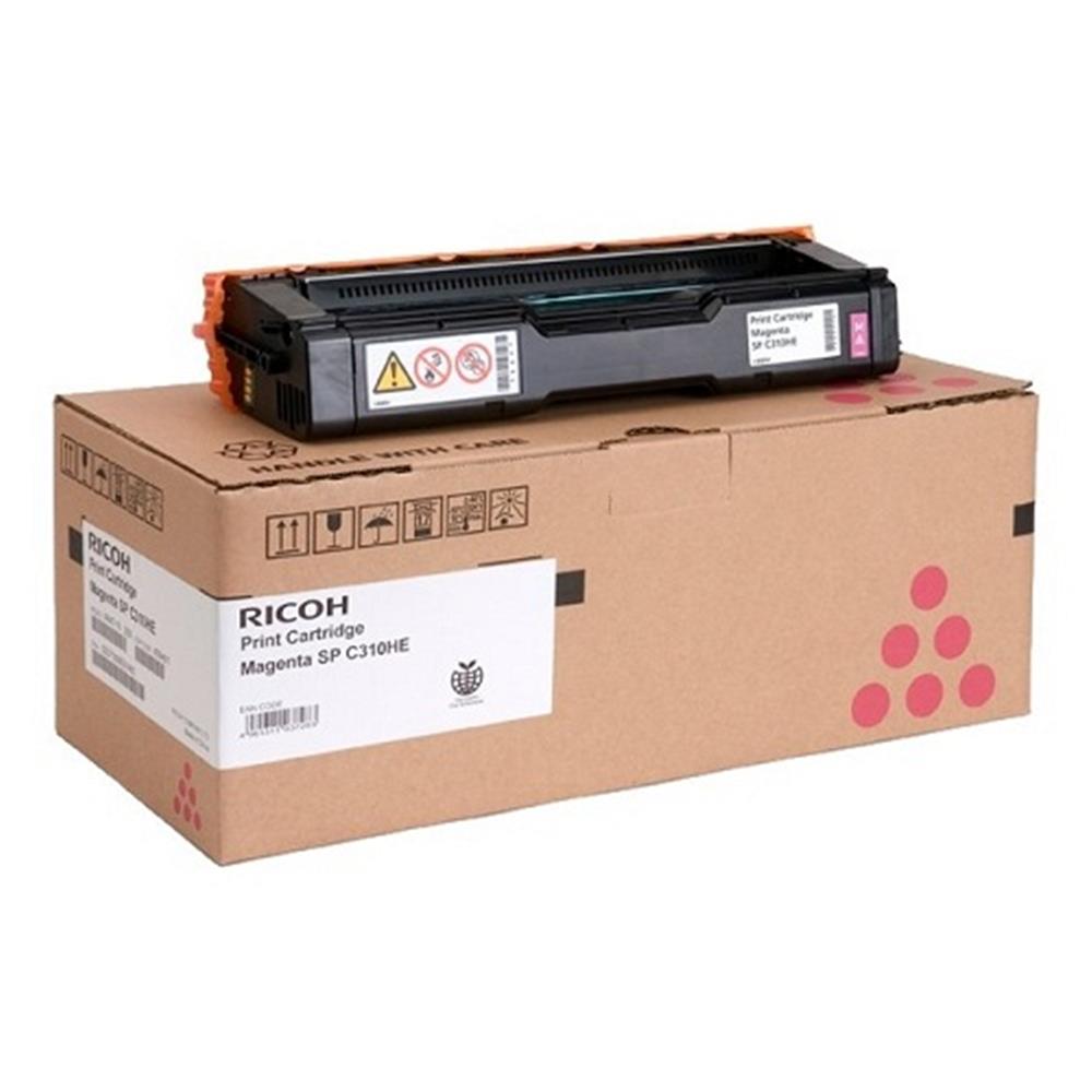 Ricoh SPC 310HE Magenta Kırmızı Toner Spc-231-232-242-311-320 Yüksek Kapasite