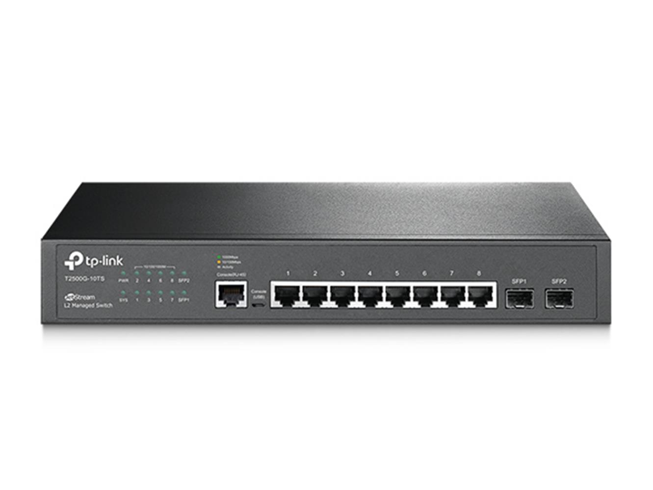 Omada Tp-Link SG3210 8 Port 10-100-1000 Mbps L2 Yönetilebilir Switch 2 SFP Port