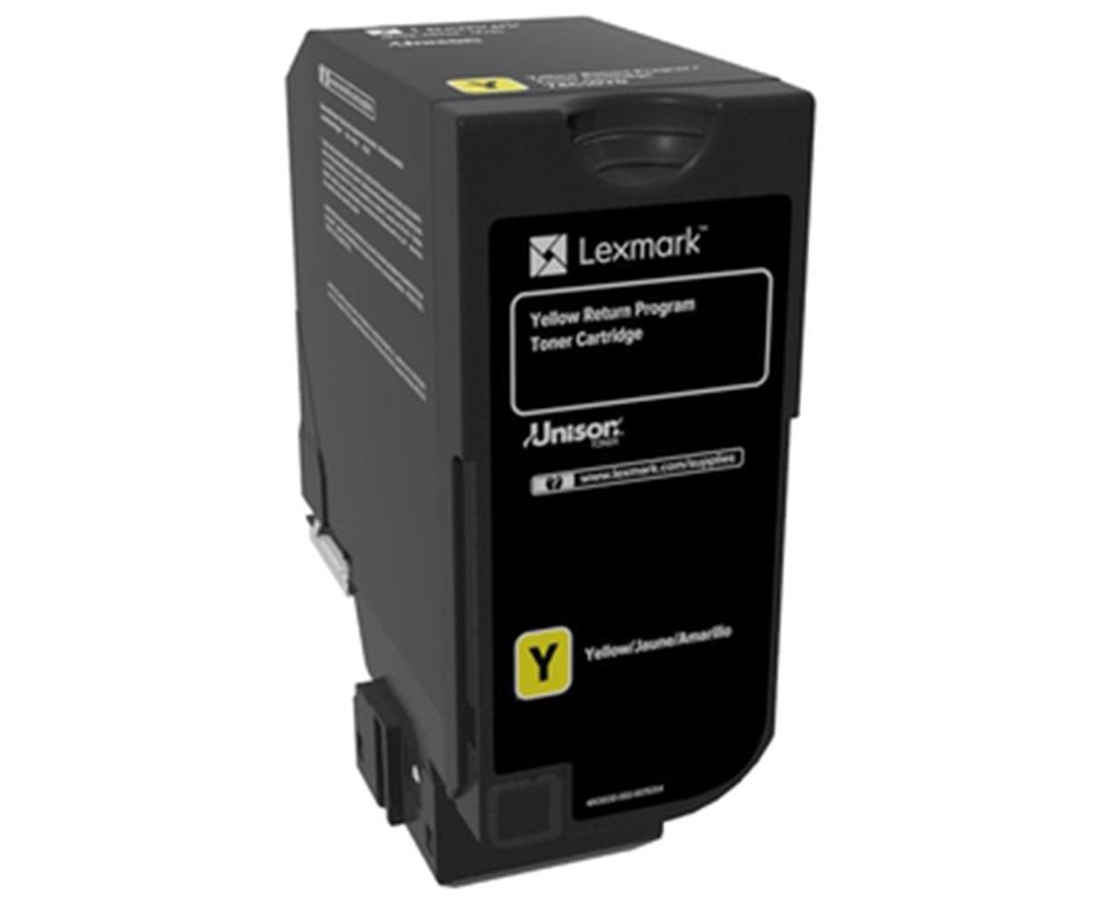 Lexmark 74C50Y0 3.000 Sayfa Yellow Sarı Toner CS720-725 CX725