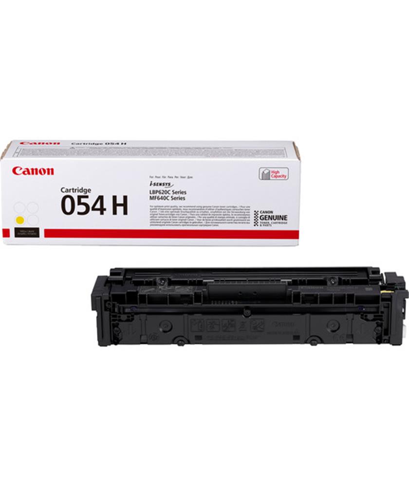 CANON CRG-054H Y YELLOW SARI YUKSEK KAPASITELI TONER MF645