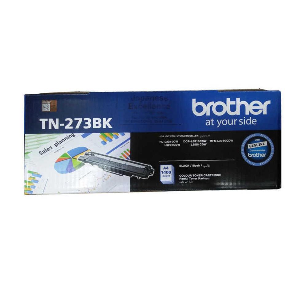 Brother TN-273BK 1.400 Sayfa Black Siyah Toner HL-L3270CDW DCP-L3551CDW MFC-L3750CDW 