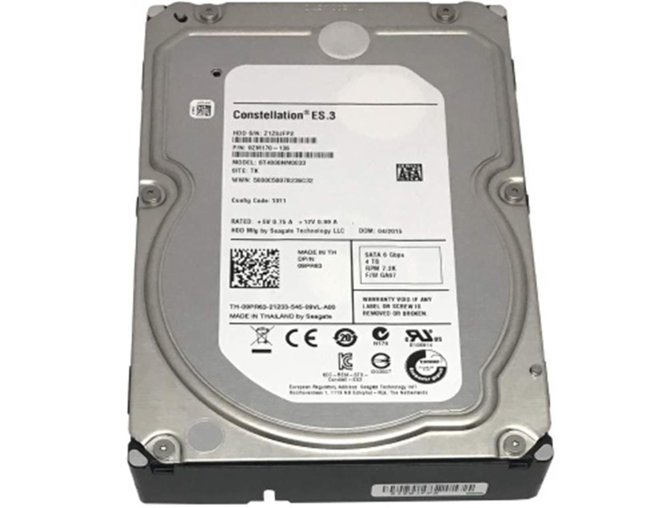 Seagate 4Tb St4000Nm0053 Constellation 7200Rpm 128Mb Sata3 6Gbit-Sn 3.5" St4000Nm0053 7-24 Harddisk