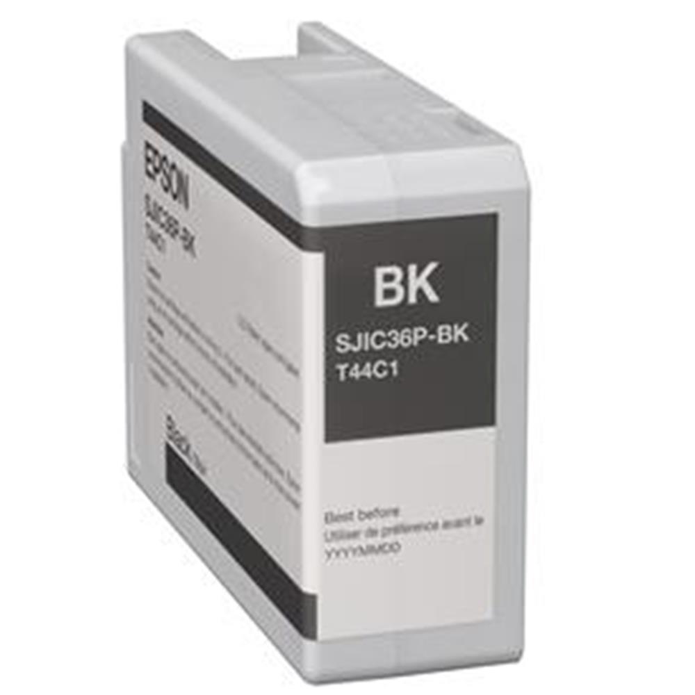 EPSON TM-C6500 BLACK SIYAH MUREKKEP KARTU� SJIC36P(K)