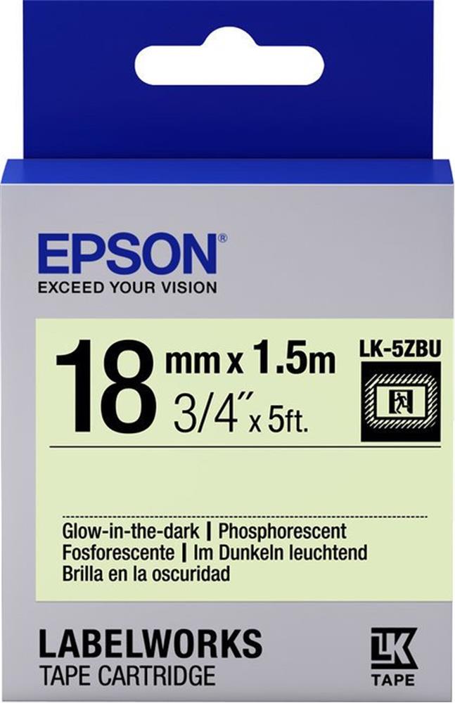 Epson LK-4YBP Pastel Sarı Üzeri Siyah 12mm 9metre