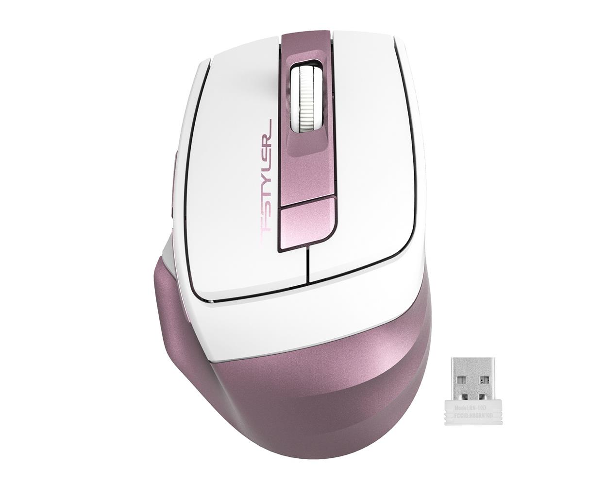 A4 Tech Fg35 Pembe Nano Kablosuz Optik 2000 Dpi Mouse