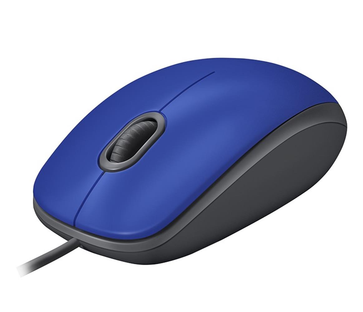 Logitech M110 Mavi Kablolu Optik USB Mouse