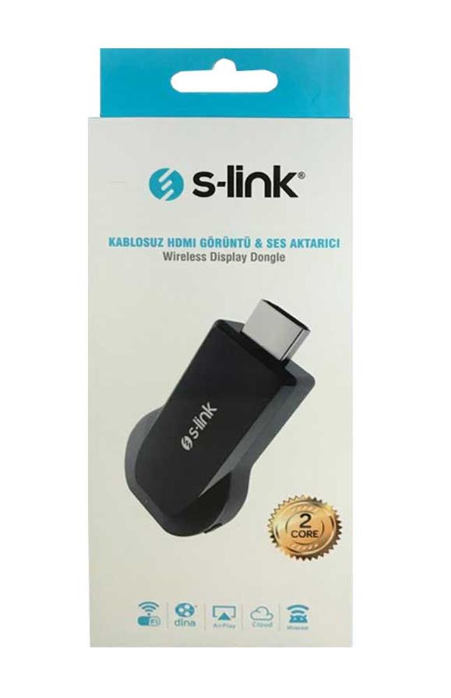 S-link SL-WH25 Kablosuz HDMI Görüntü+Ses Aktarıcı 