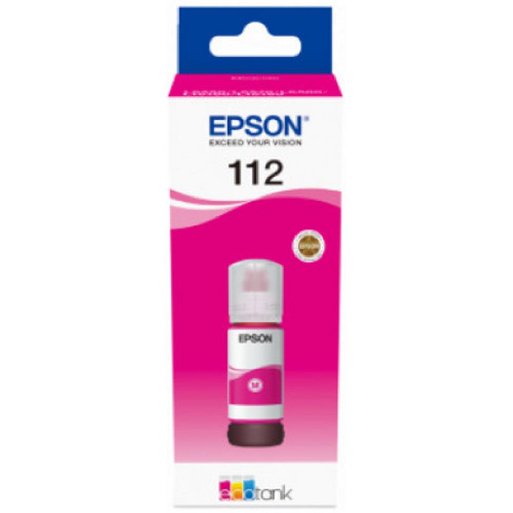 Epson T06C3 (112) Magenta Kırmızı Şişe Mürekkep 13T06C34A