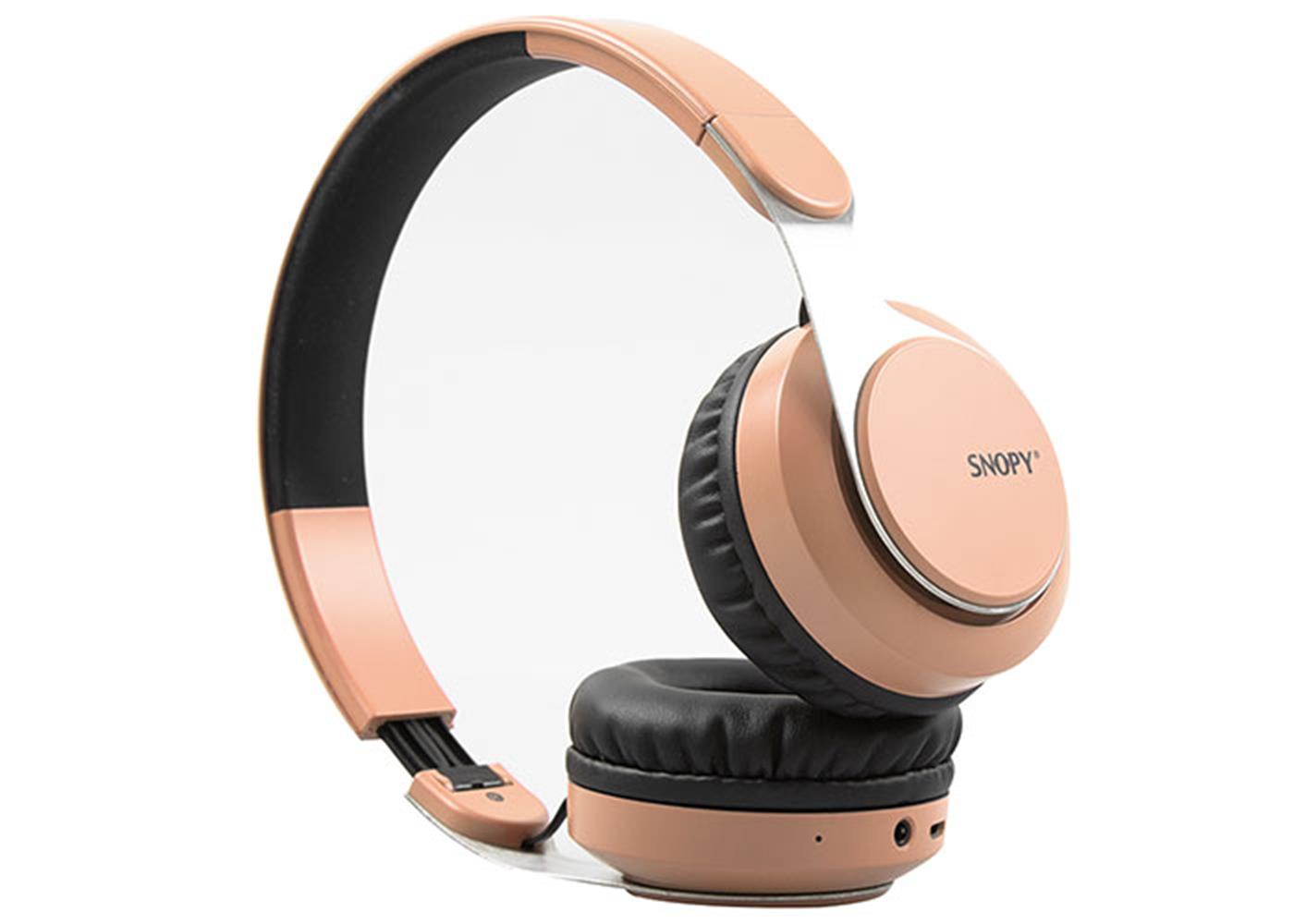 Snopy SN-34BT COSY Rose Gold Mobil Telefon Uyumlu Bluetooth Kablosuz Mikrofonlu Kulaklık