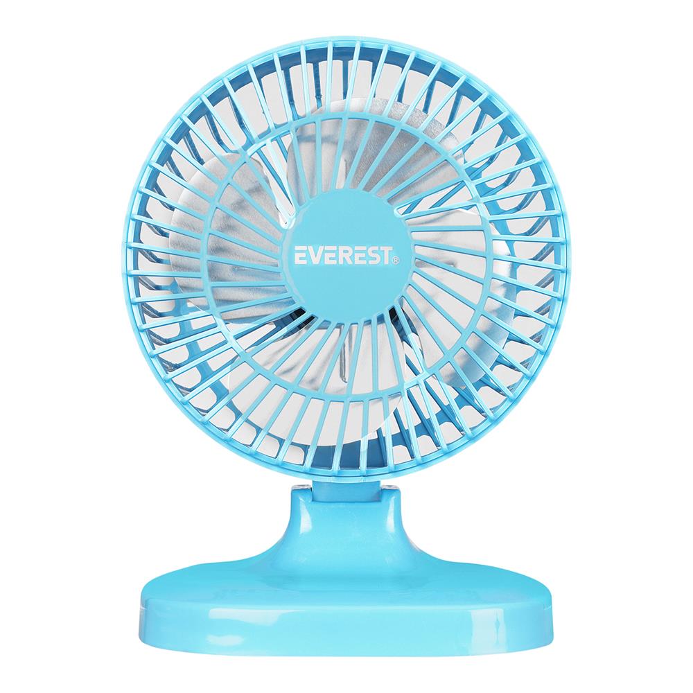 Everest EFN-503 7" Masa Üstü Mavi Usb Fan