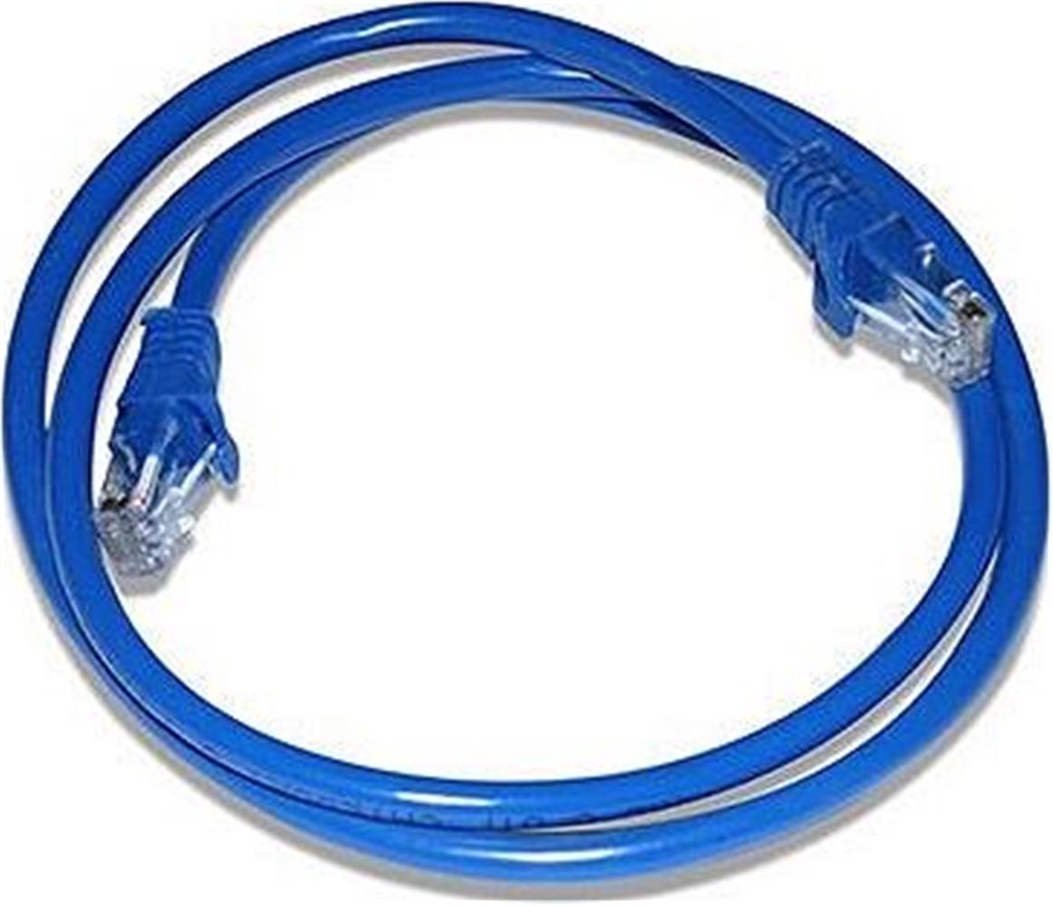 Inca Cat6 26 AWG 1 Metre Mavi Patch Kablo