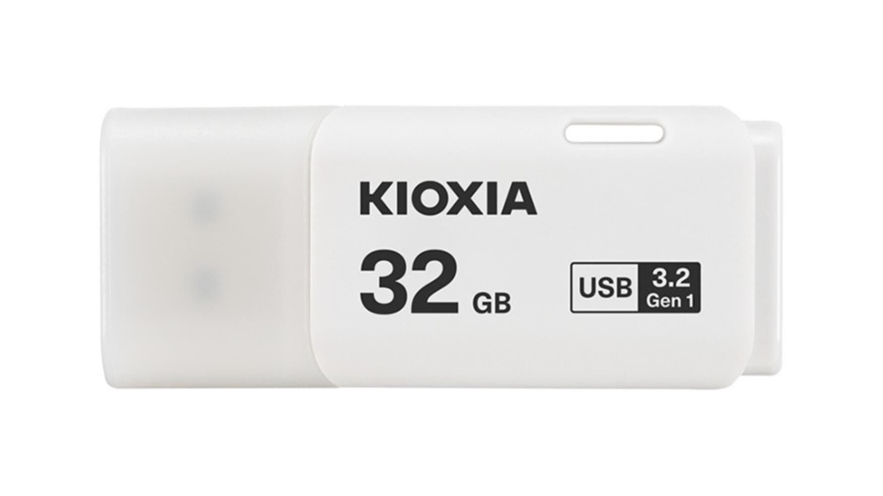 Kioxia 32GB U301 Beyaz USB 3.2 Gen 1 Flash Bellek