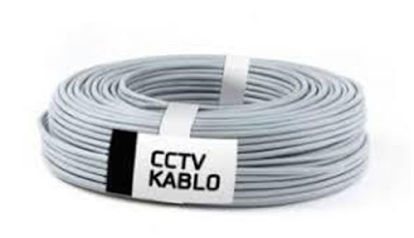 Eyfel EF-C100 2+1 2x0.22 Folyolu Lüks 100 metre CCTV Kablo