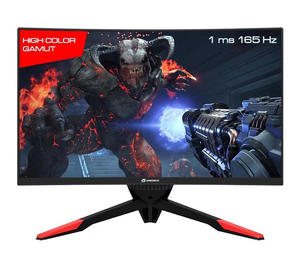 GameBooster 27" GB-277GCF 165Hz 1ms Curved FHD FreeSync,G-Sync 2xHDMI 1xDP Oynar Gaming Monitör