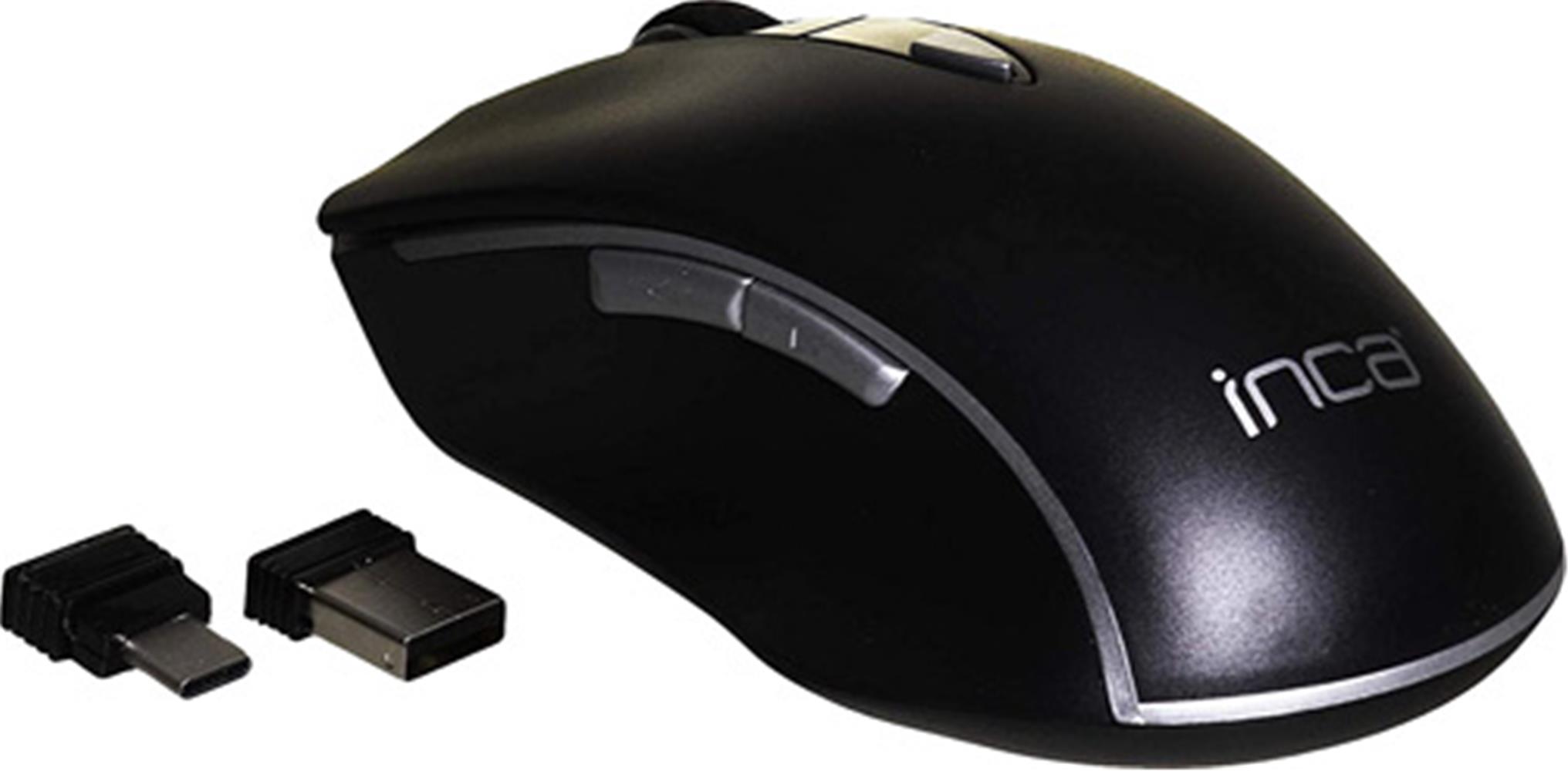 Inca Iwm-390rt Rgb Silent Type-c-USB Wireless Mouse (sessiz) Şarjlı