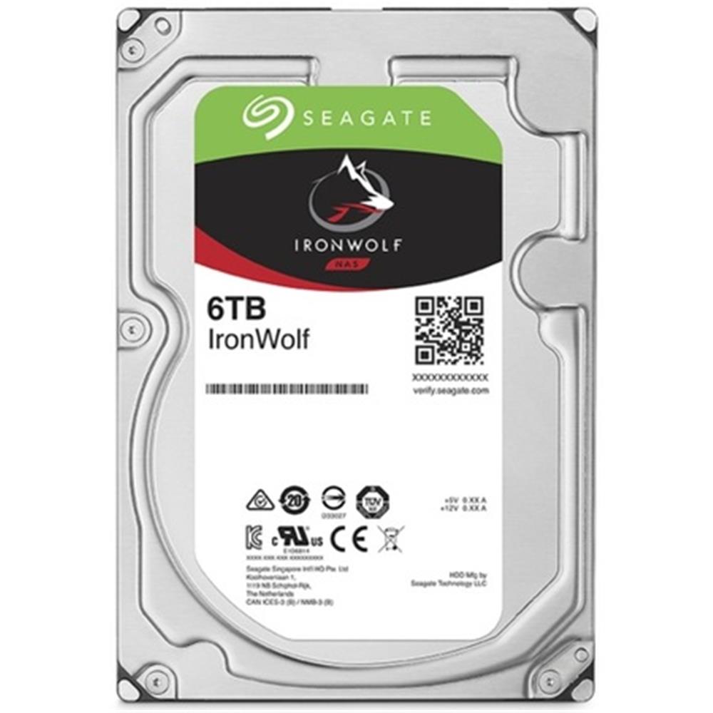 Seagate 6TB Ironwolf 256MB 5400rpm 3.5