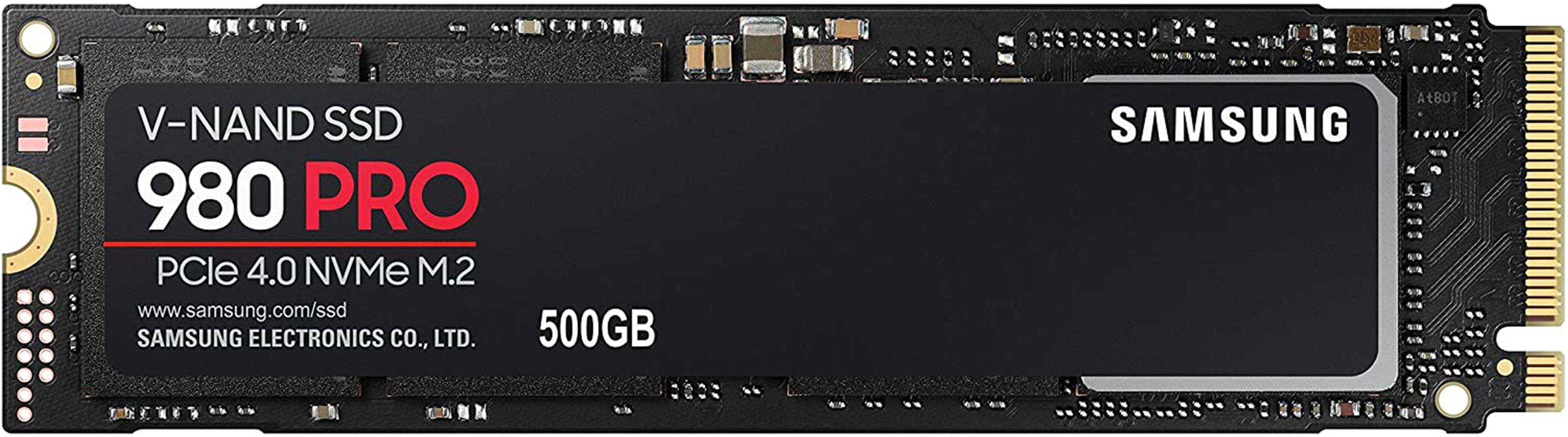 Samsung 500GB MZ-V8P500BW 980 PRO PCIe 4.0 NVMe M.2 SSD (6900MB Okuma - 5000MB Yazma Ssd Harddisk