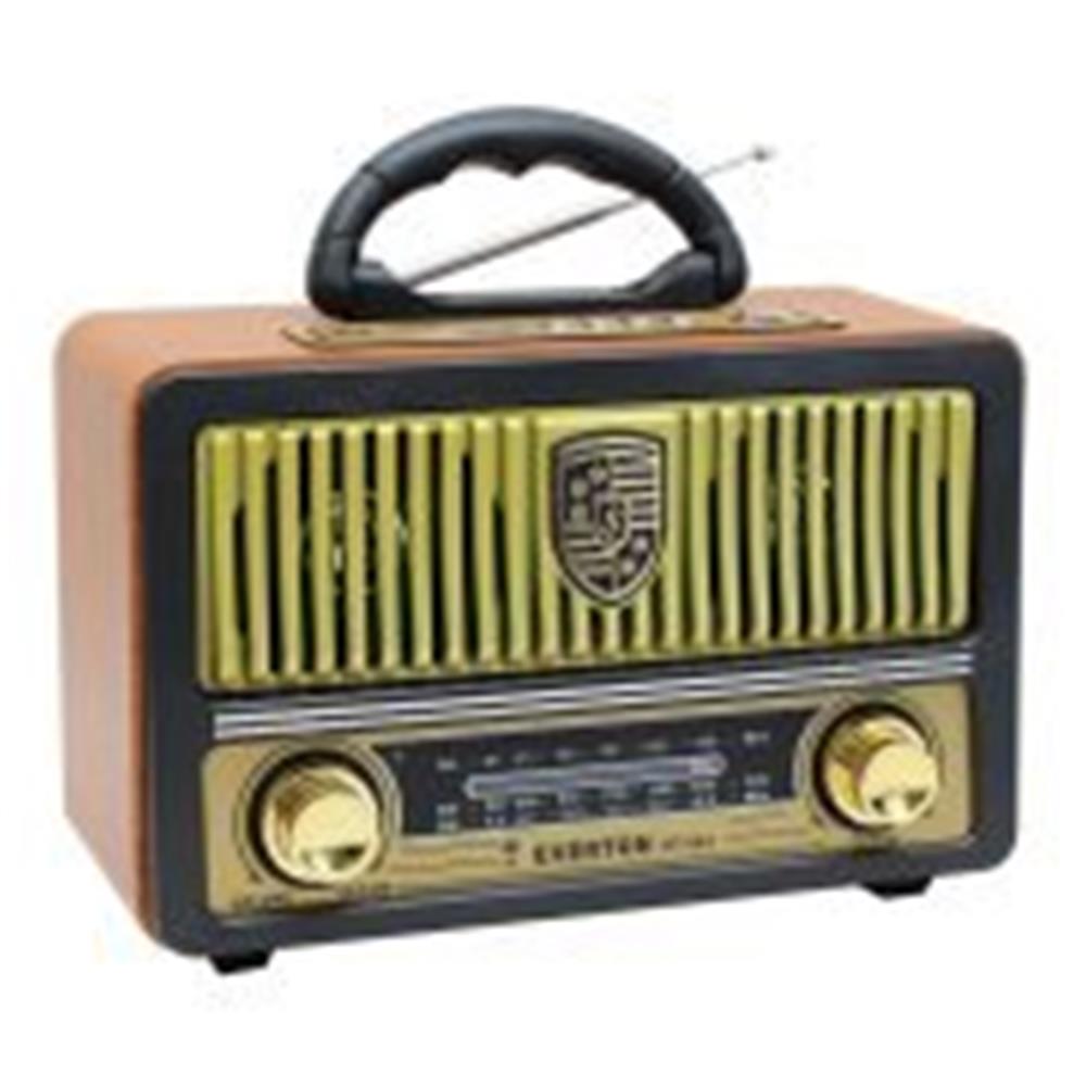 Everton Rt-863 Bluetoot Fm-Usb-Tf-Aux Kumandalı Nostaljik Radyo