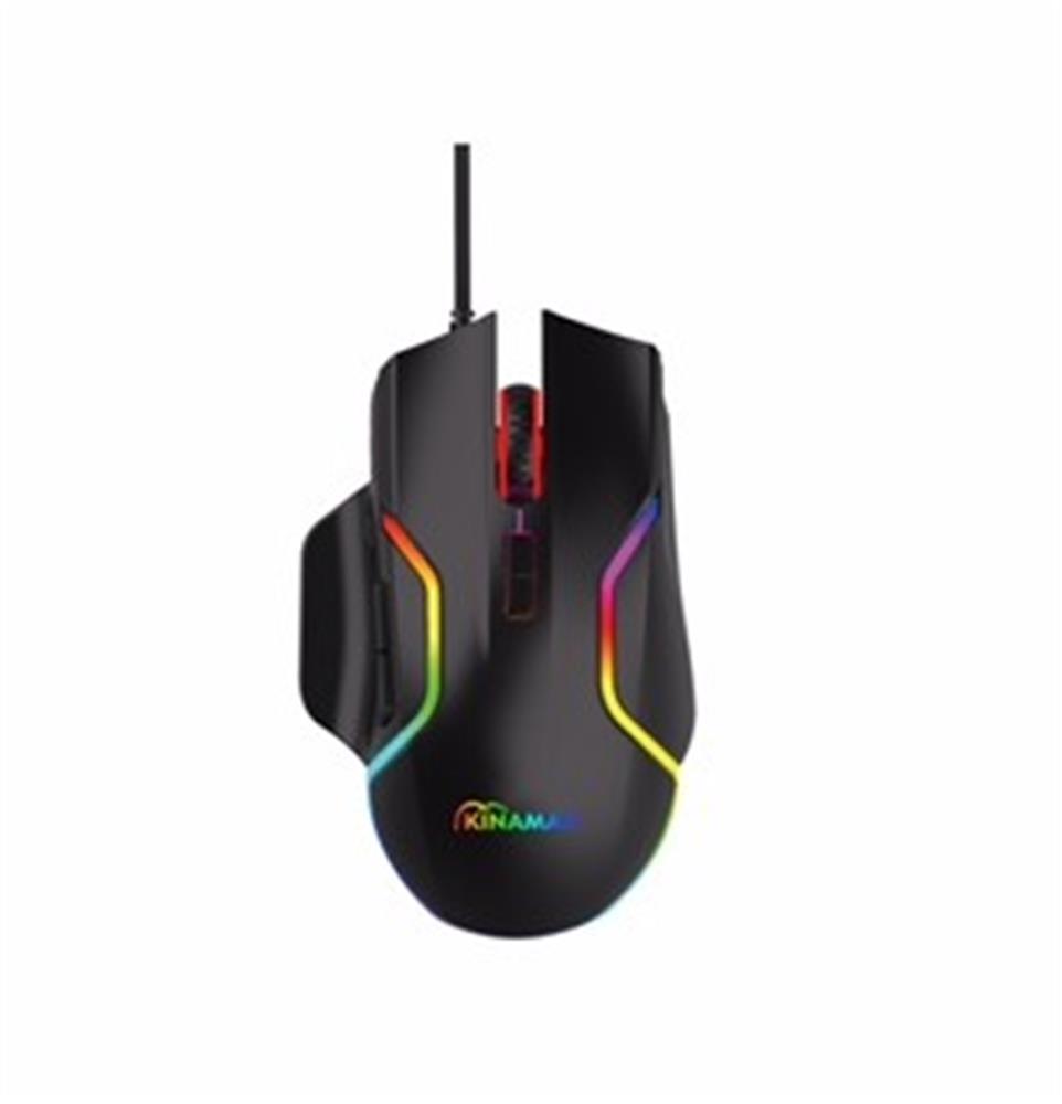 Kınamax Kx-Gm101  RGB 7200 Dpi Optical Sensor Multi Color Gaming Mouse 