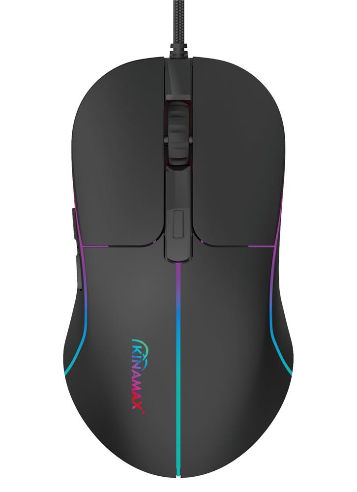 Kınamax Kx-Gm008 7 Buttons RGB 6400 Dpi Optical Sensor Multi Color Gaming Mouse 