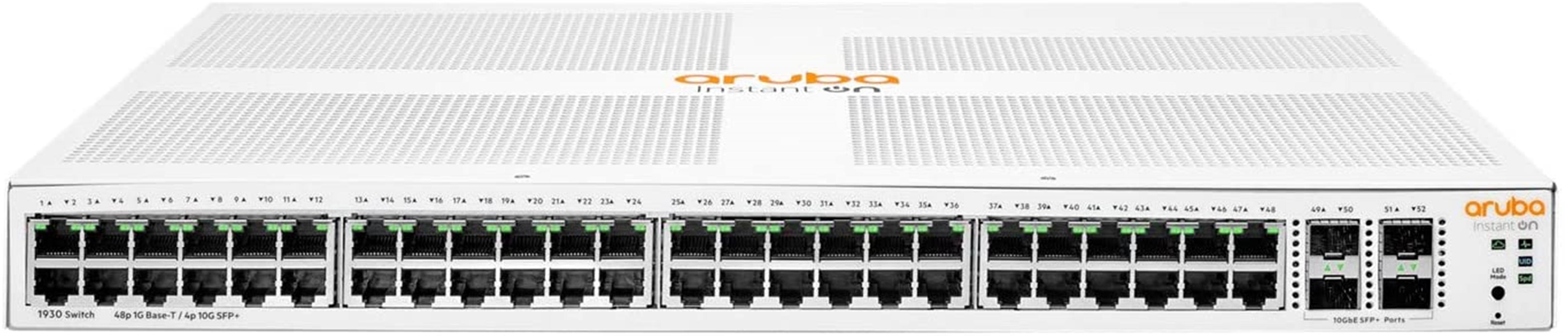 HP 1930-48G JL686A 48 Port 10-100-1000 Mbp POE 370