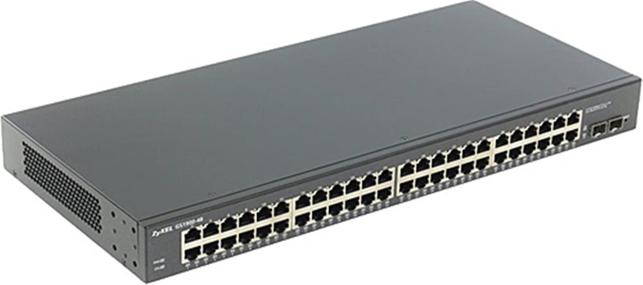 Zyxel GS1900-48 48 PORT 10-100-1000+2xSFP WEB Yönetilebilir Swıtch