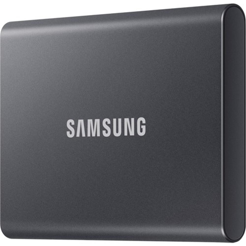 Samsung 500GB T7 1050MB-1000MB-s USB3.2 Taşınabilir SSD Siyah MU-PC500T-WW