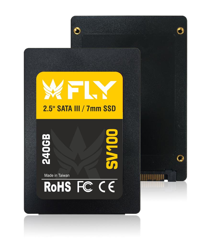 Fly 240GB 2.5" SV100 SATA-3 3D SSD 560-540MB-sn 2Y Ssd Harddisk