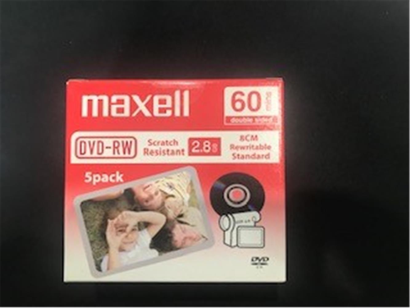 Maxell Dvd-rw 2.8gb 8cm Rewritable Standar Kamera Dvd