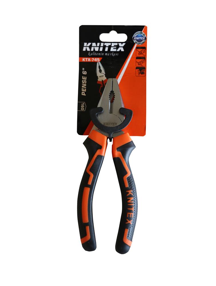 Knitex KTX-745 Pense 160mm 6" Karbon Çelik-Krom