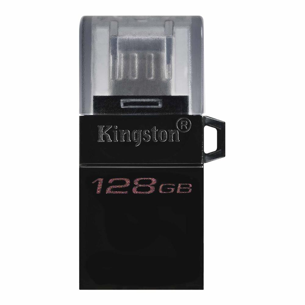 Kingston DTDUO3G2-128GB DT MicroDuo 3 Gen2 + microUSB (Android-OTG) Çift Taraflı Flash Bellek