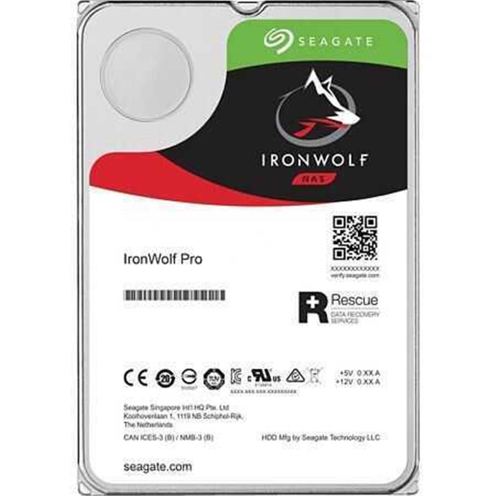 Seagate 12Tb IronWolf Pro 7200RPM 256MB Sata 3.0 3.5" Dahili Disk (ST12000NE0008) Harddisk