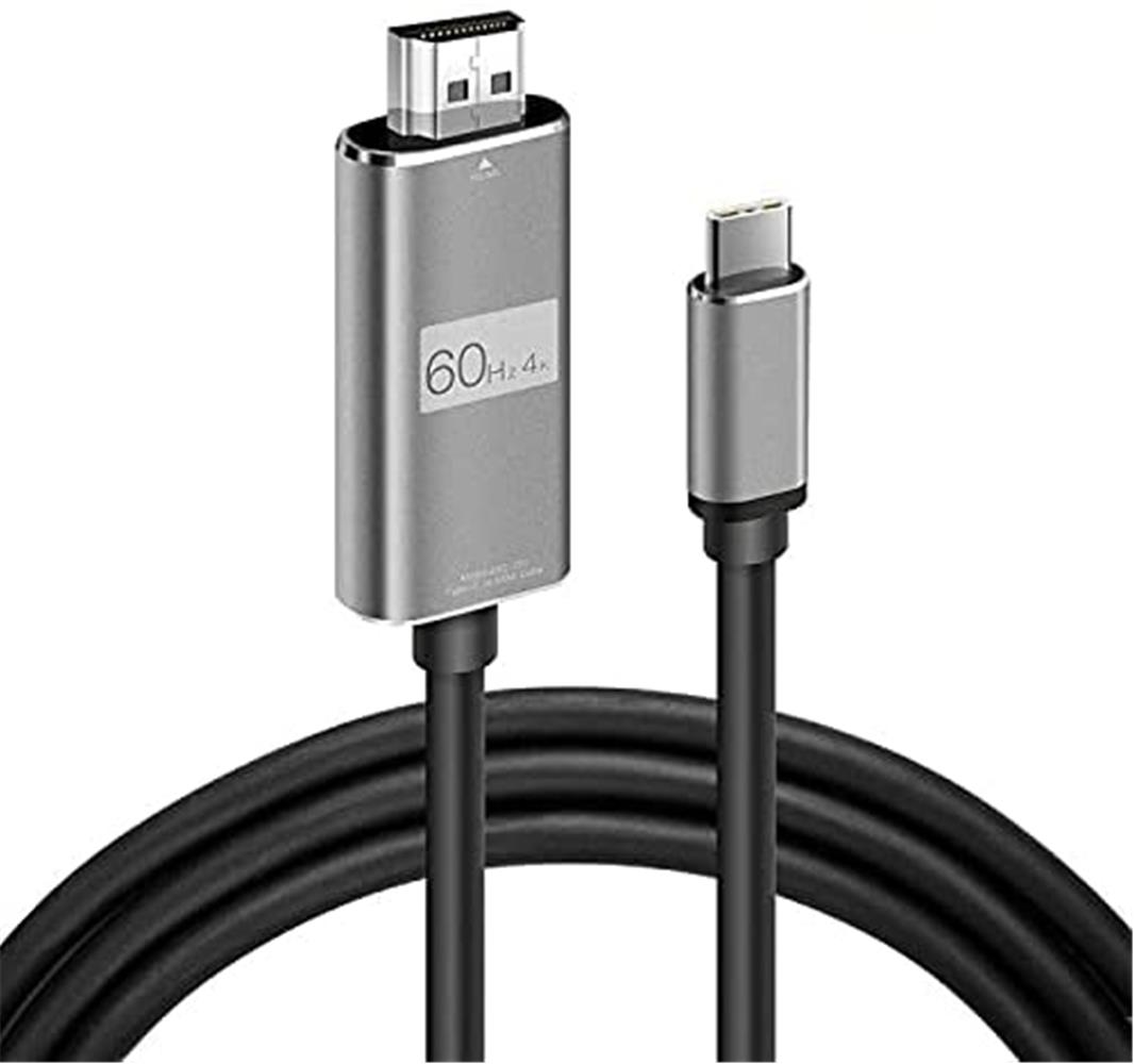 Daytona HC-01 2mt Type-C to 4K Ultra Full HD HDMI USB-C Tak Çalıştır Görüntü Aktarım 