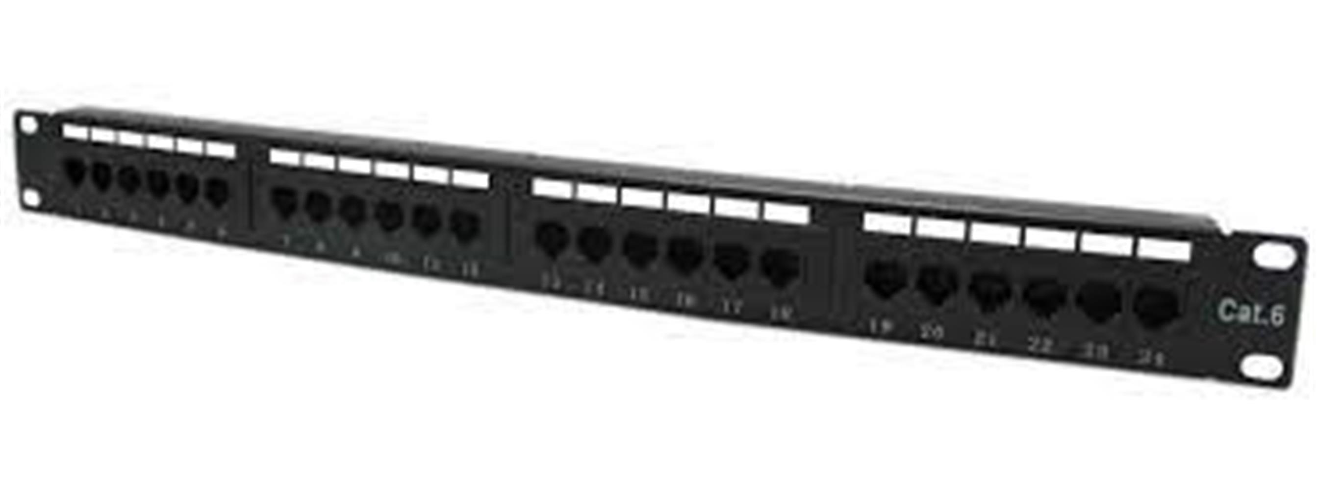 Codegen COD624 24 Port Cat6 Utp Patch Panel 