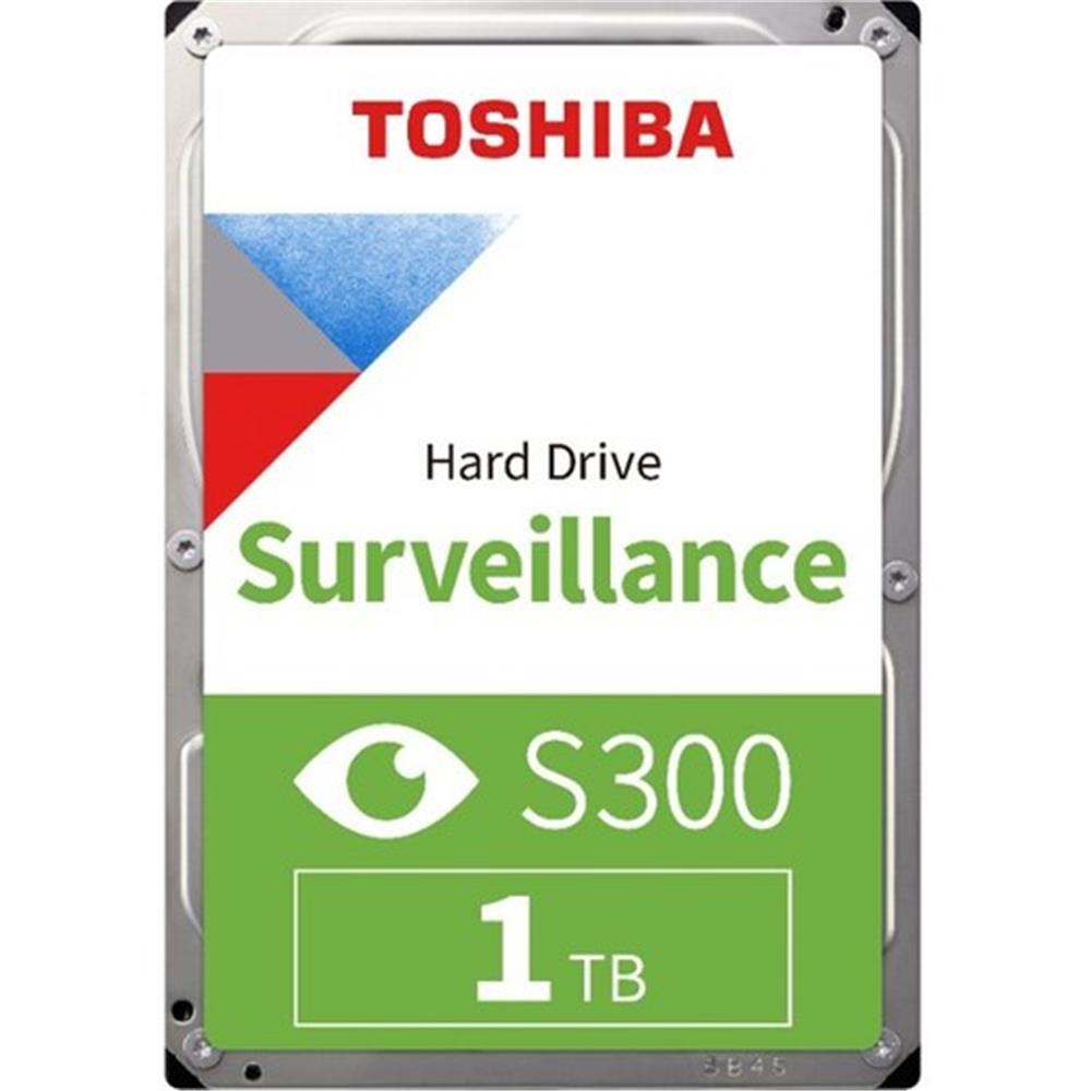 Toshiba 1Tb HDWV110UZSVA 3.5" S300 5700RPM Sata-3 6.0gb-s 64MB 7-24 Güvenlik HDWV110UZSVA HardDisk