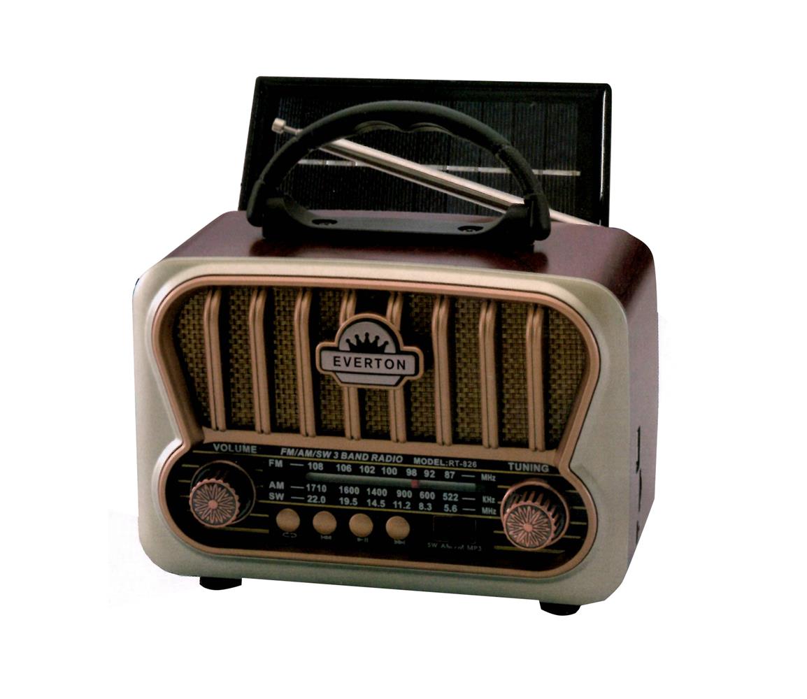 Everton RT-826 Bluetooth-USB-SD-FM Kumandalı Nostaljik Radyo