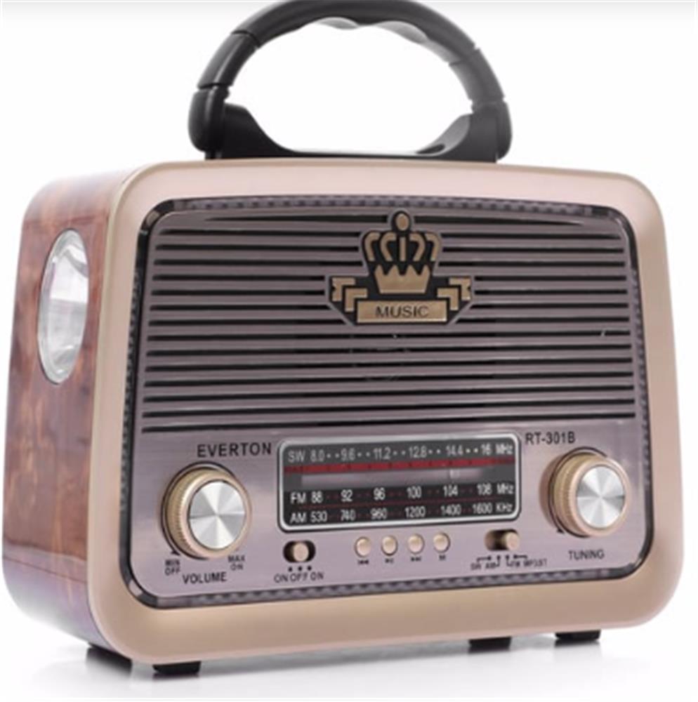 Everton RT-301 Bluetooth-USB-SD-FM Nostaljik Radyo