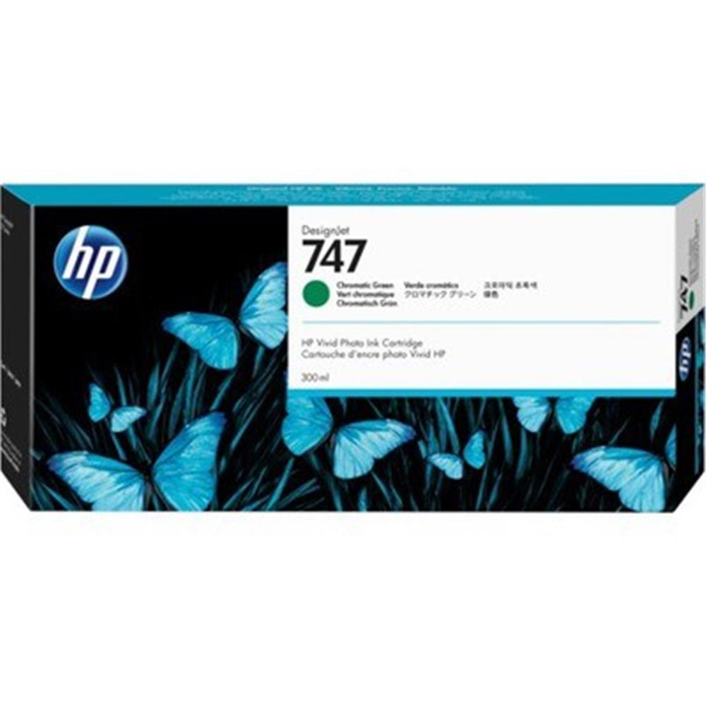 HP 747 Chrmtc Green Kromatik Yeşil 300 Ml Plotter Kartuşu P2V84A