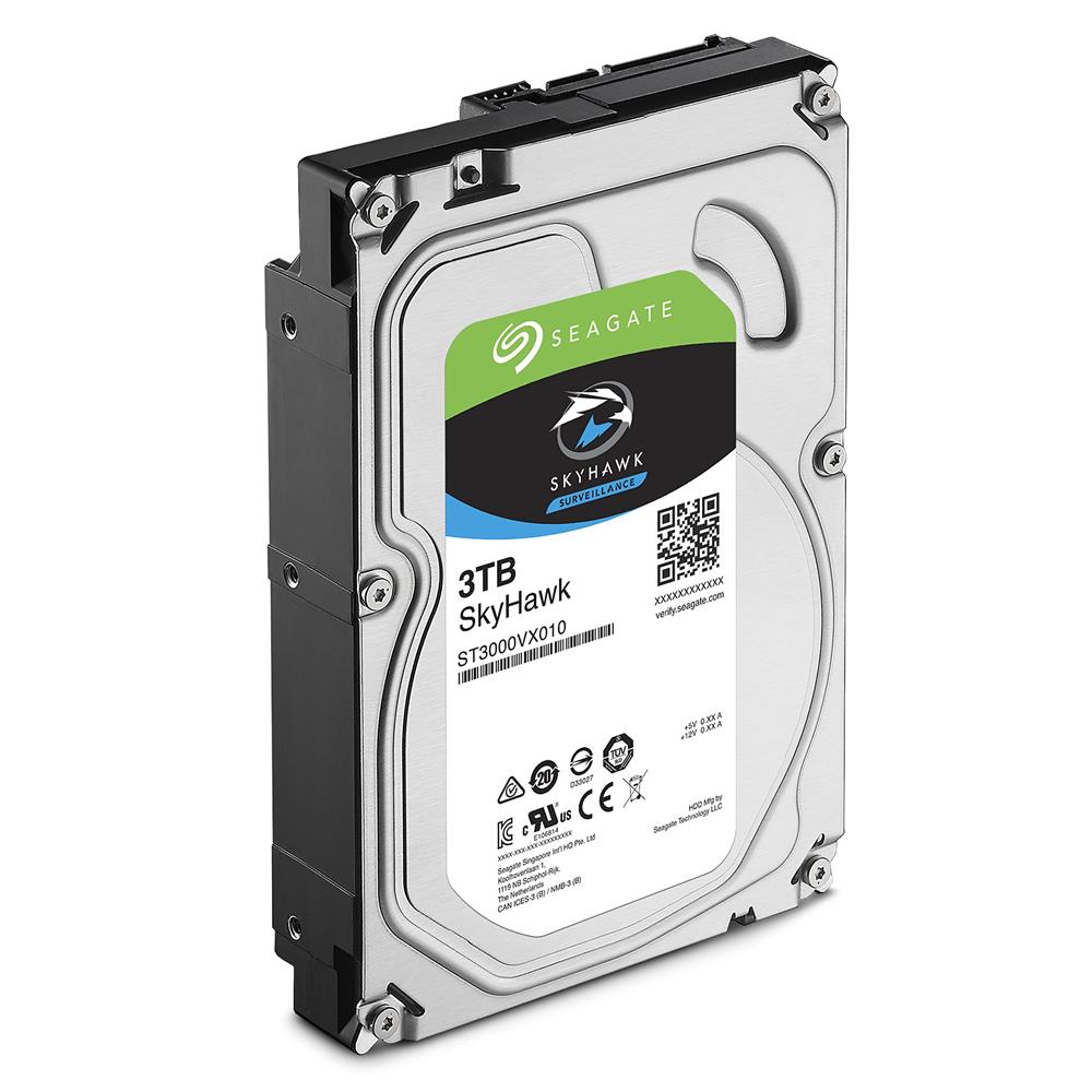 Seagate 3TB SkyHawk ST3000VX010 3.5" 5900 RPM 64 MB SATA 3 PC Harddisk (İthalat)