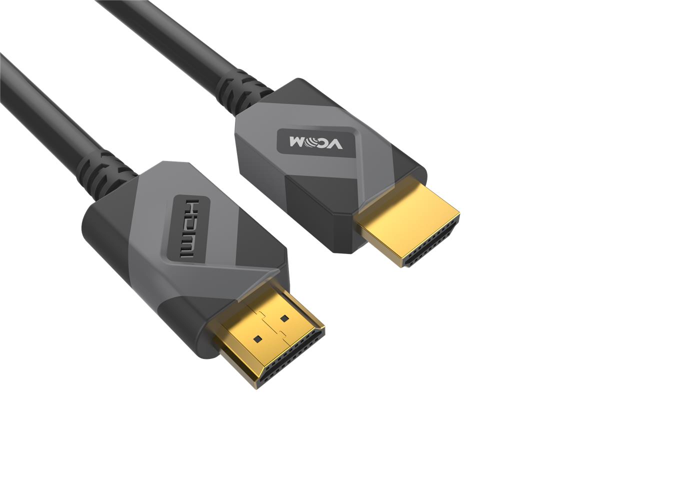 Vcom CG805-G-3.0 Gri ve Siyah 3.0MT 2.1V Hdmi-M-Hdmi-M Kablo