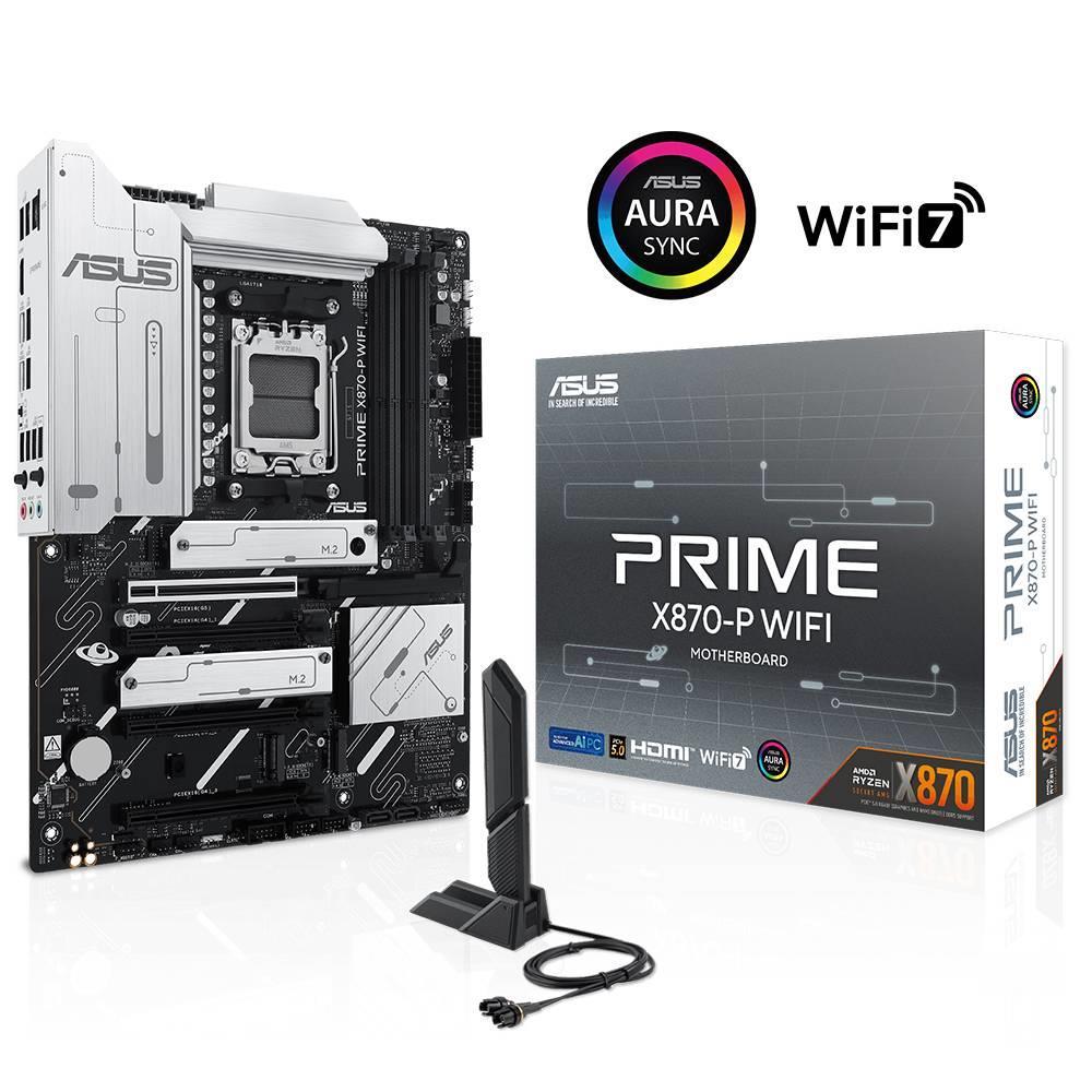 Asus PRIME X870-P WIFI 8000MHz OC DDR5 Soket AM5 M.2 HDMI ATX Anakart